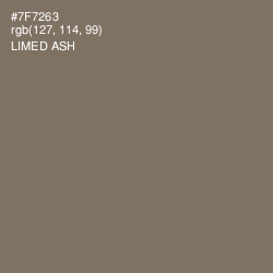 #7F7263 - Limed Ash Color Image